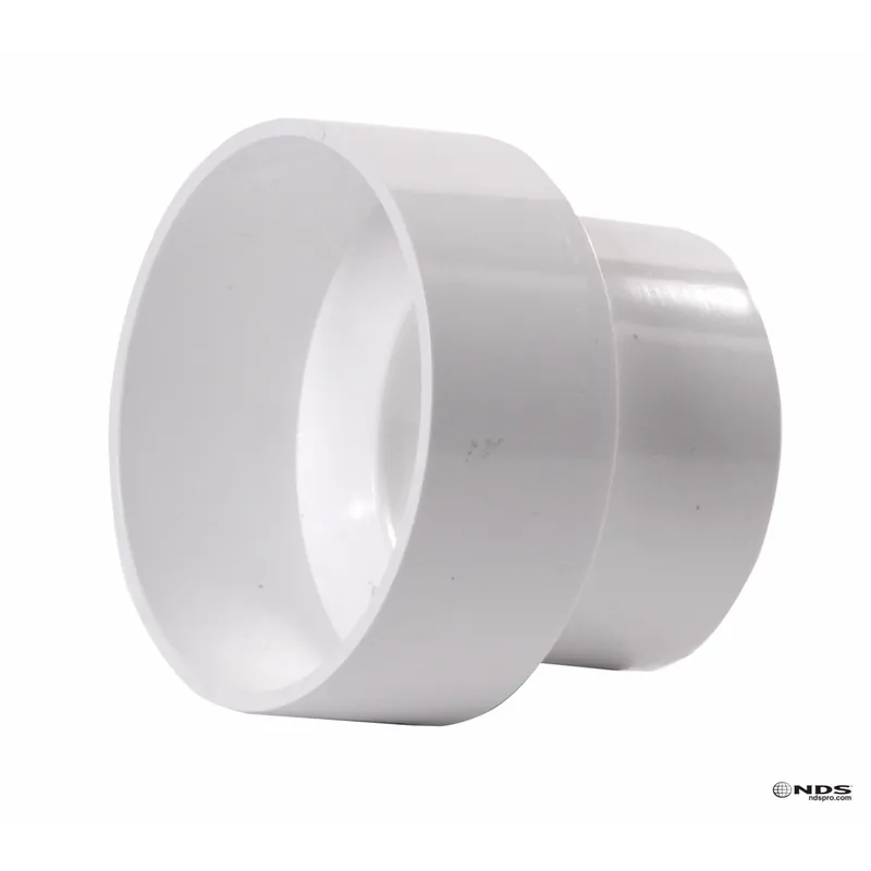 Schedule 35 4 In. Hub Each X 3 In. D Hub Pvc Reducing Coupling 1 Pk