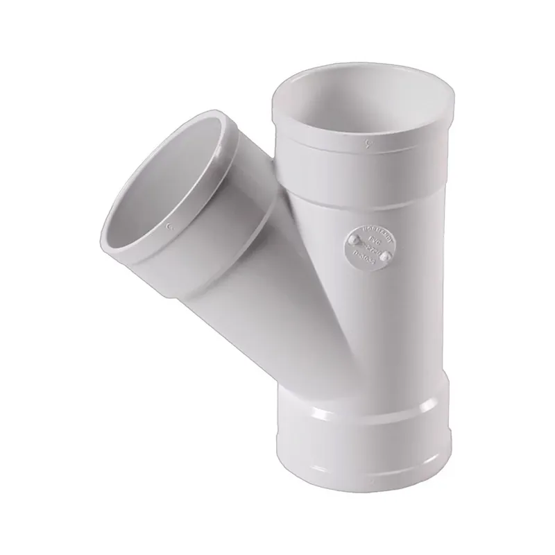 Schedule 35 3 In. Hub Each X 3 In. D Hub Pvc Wye 1 Pk