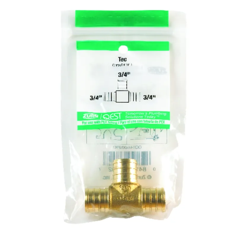 3/4 In. Pex X 3/4 In. D Pex Brass Tee