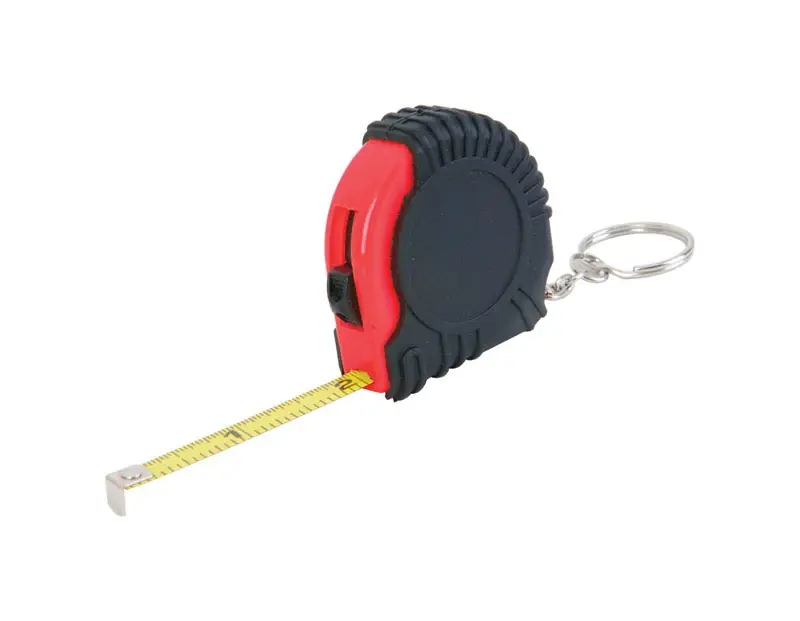 Plastic Assorted Tape Measure Key Chain