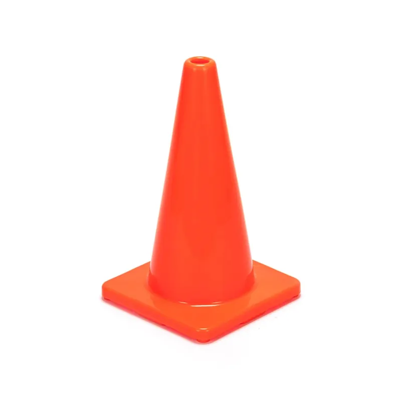 Orange Safety Cone 18 In. Height X 10.6 In. Width - High Visibility