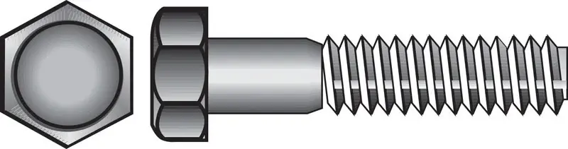 Hillman 7/16 In. Dia. X 6 In. L Zinc Plated Steel Hex Bolt 25 Pk