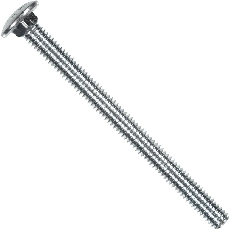 1/4 In. 31 X 3-1/2 In. 31 L Zinc-plated Steel Carriage Bolt 100 Pk