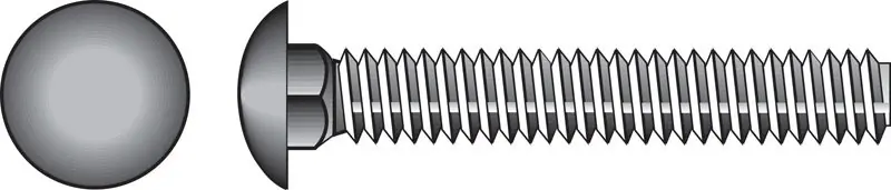 Hillman 1/4 In. 31 X 4 In. 31 L Zinc-plated Steel Carriage Bolt 100 Pk