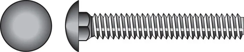 Hillman 5/16 In. 31 X 2-1/2 In. 31 L Zinc-plated Steel Carriage Bolt 100 Pk