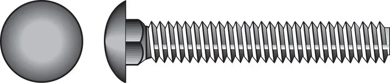 Hillman 5/16 In. 31 X 3-1/2 In. 31 L Zinc-plated Steel Carriage Bolt 50 Pk