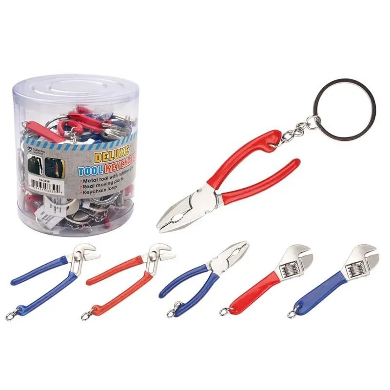 Assorted Metal Tool Keyring – Rugged Multi‑tool Accessory