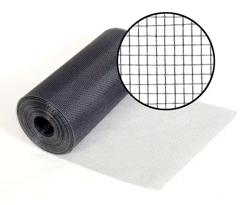 Charcoal Aluminum Screen Cloth 8 In. W X 100 Ft. L For Soffit Ventilation