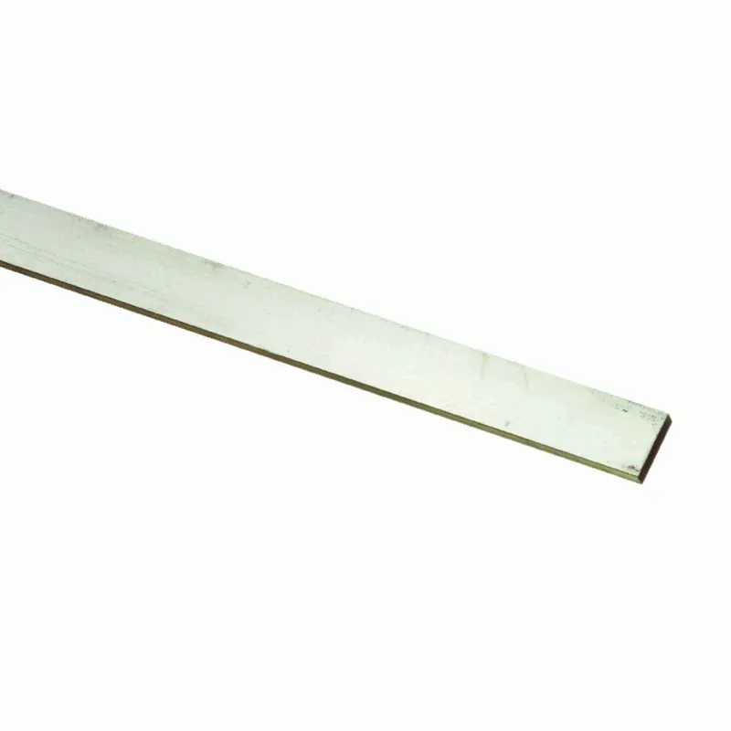 0.25 In. X 1 In. W X 8 Ft. L Weldable Aluminum Flat Bar 1 Pk