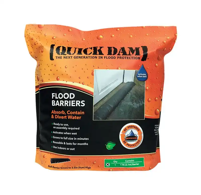 3.5 In. H X 6.5 In. W X 204 In. L Flood Barrier 1 Pk