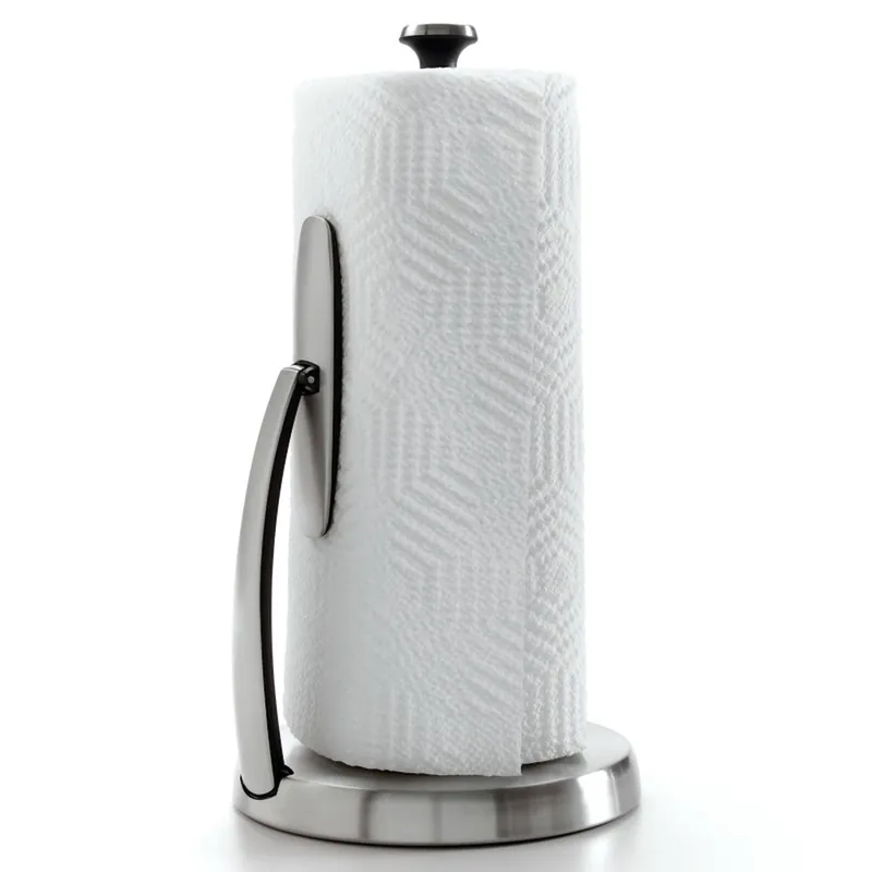 Good Grips Simplytear Stainless Steel Paper Towel Holder, 14 In. H X 7 In. W