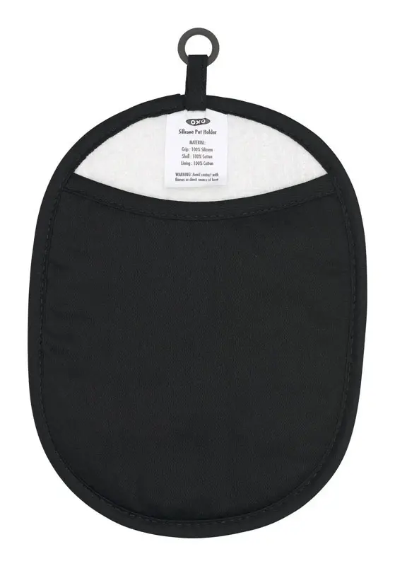 Good Grips Black Cotton/silicone Pot Holder