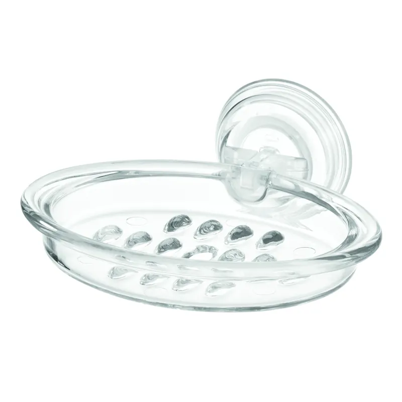 Powerlock Clear Suction Soap Dish