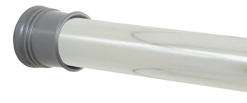 Adjustable Tension Shower Rod 52 In. To 86 In. Chrome Aluminum