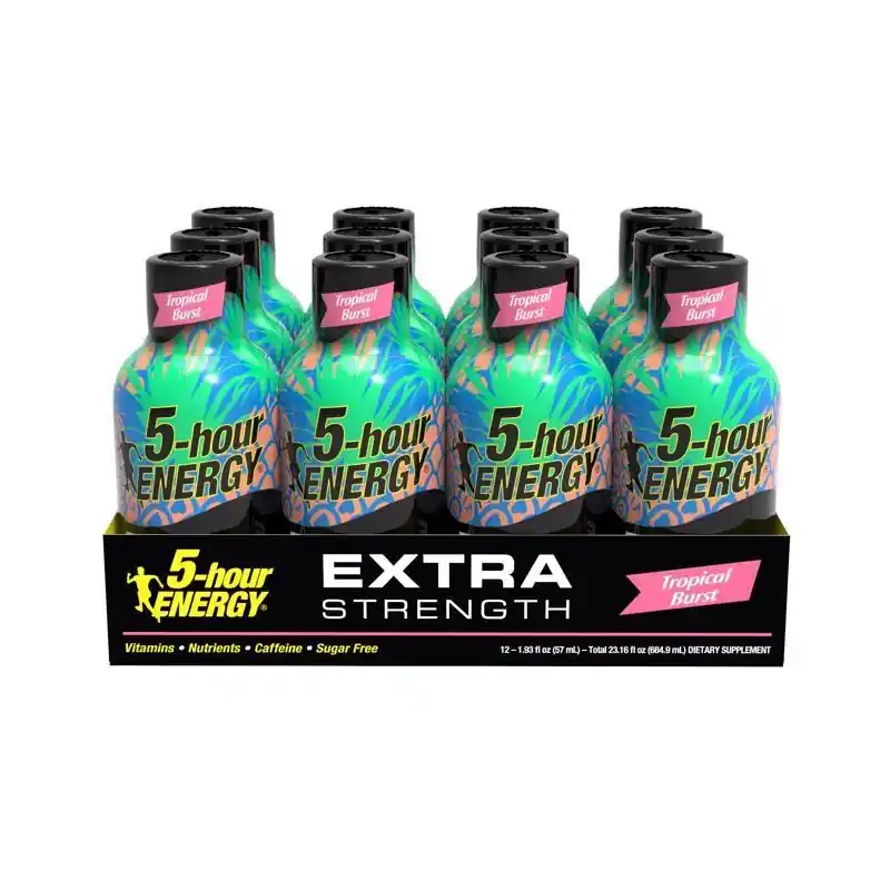 5-hour Energy Tropical Sugar Free Tropical Energy Shot 1.93 Fl. Oz.