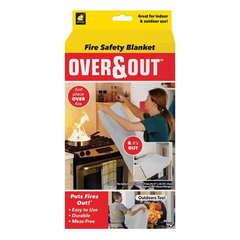 Over & Out Bulbhead Fire Blanket 1 Pk
