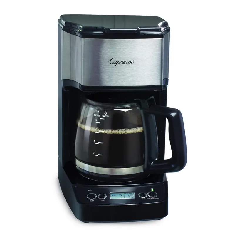 5-cup Black/silver Programmable Coffee Maker Model 426.05