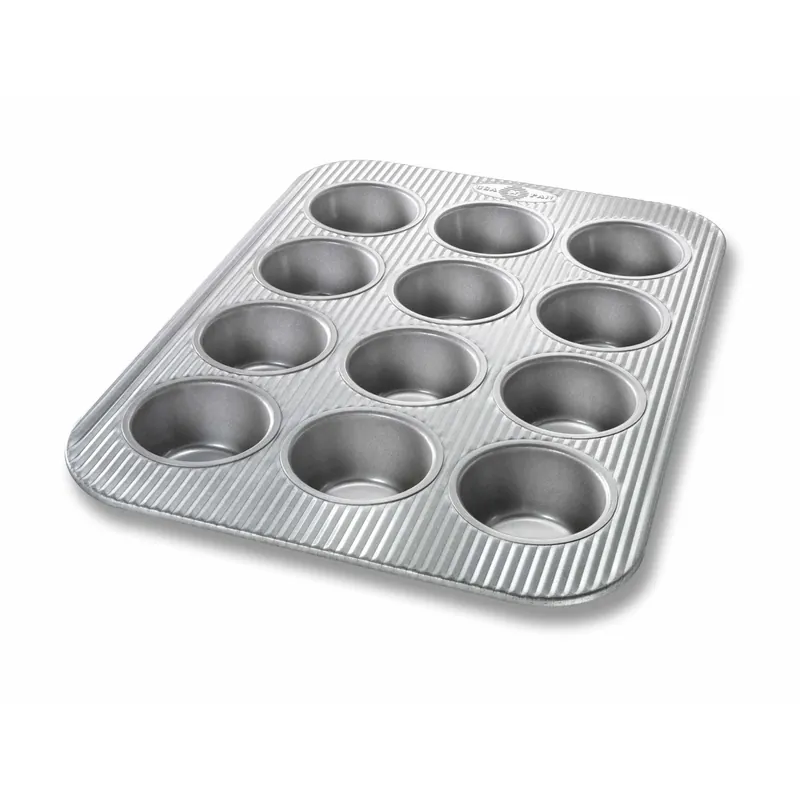 11-1/8 In. W X 15-3/4 In. L Muffin Pan Silver