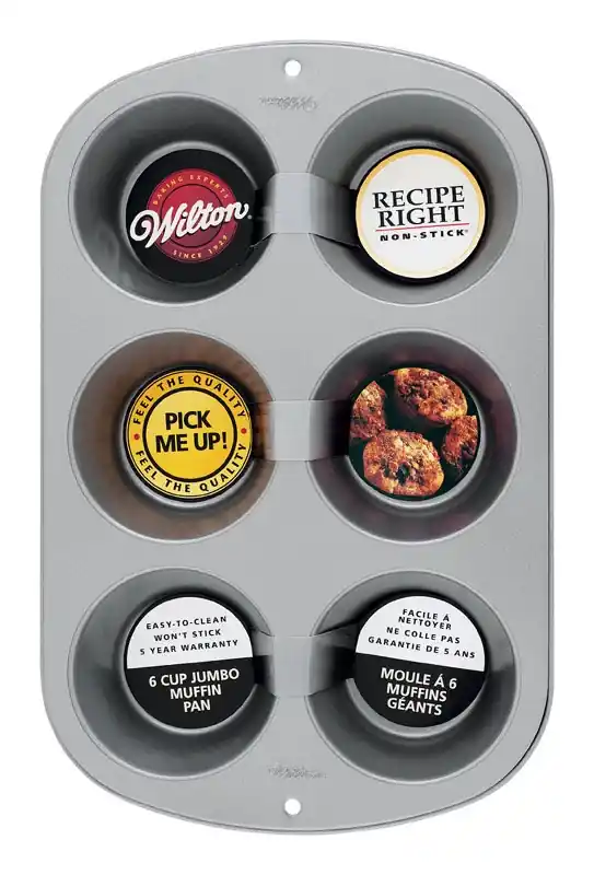 6-cup Jumbo Muffin Pan