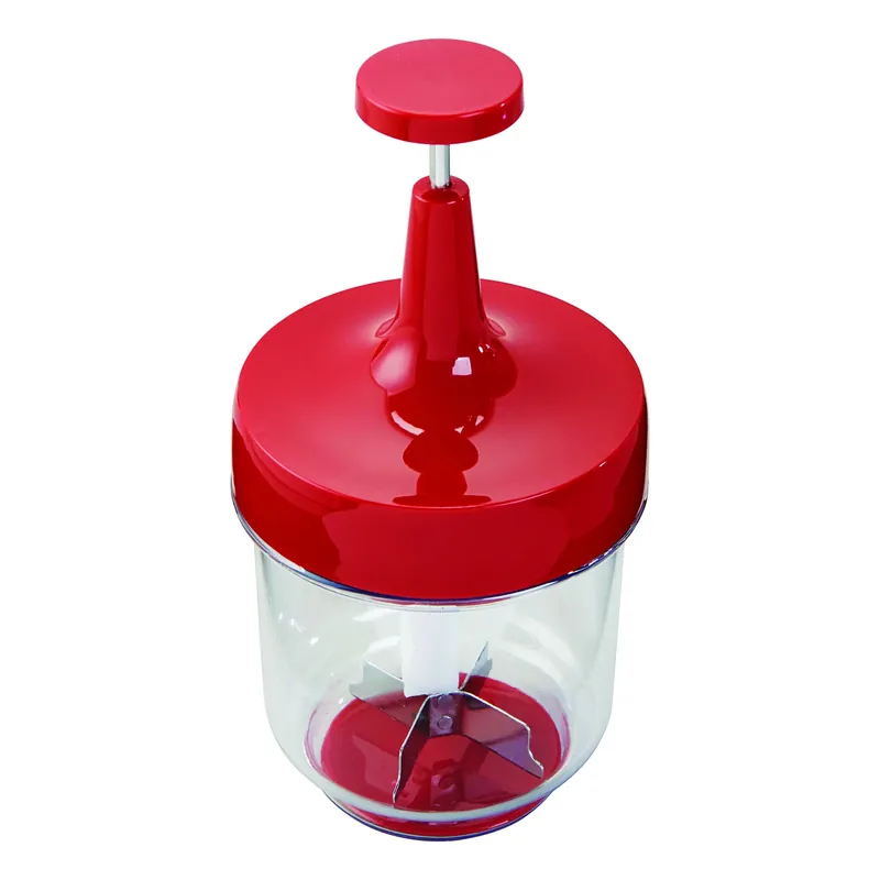 Red/clear Plastic Food Chopper