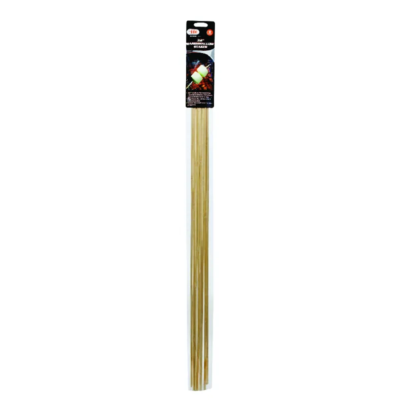 Brown Bamboo Marshmallow Stakes
