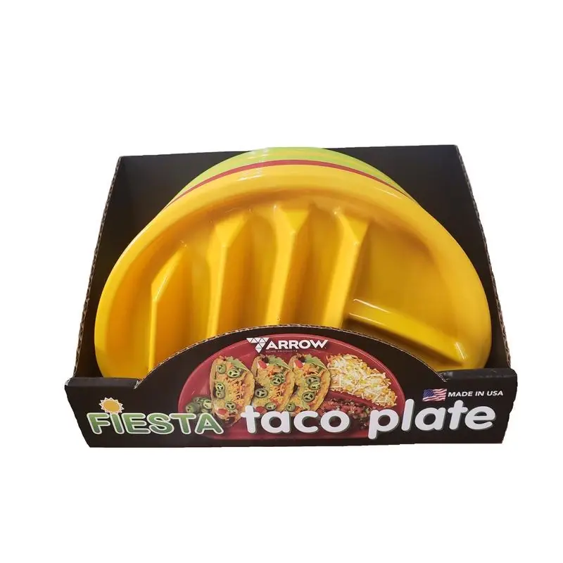Assorted Plastic Divided Plate 12.5 In, Model 101
