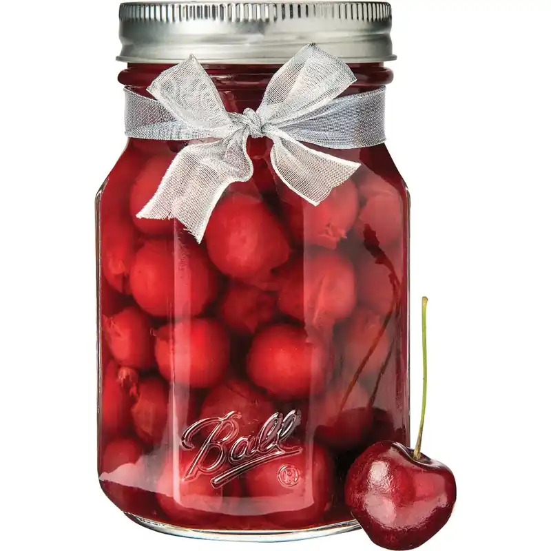 Elite Wide Mouth Canning Jars 1 Qt 4 Pk