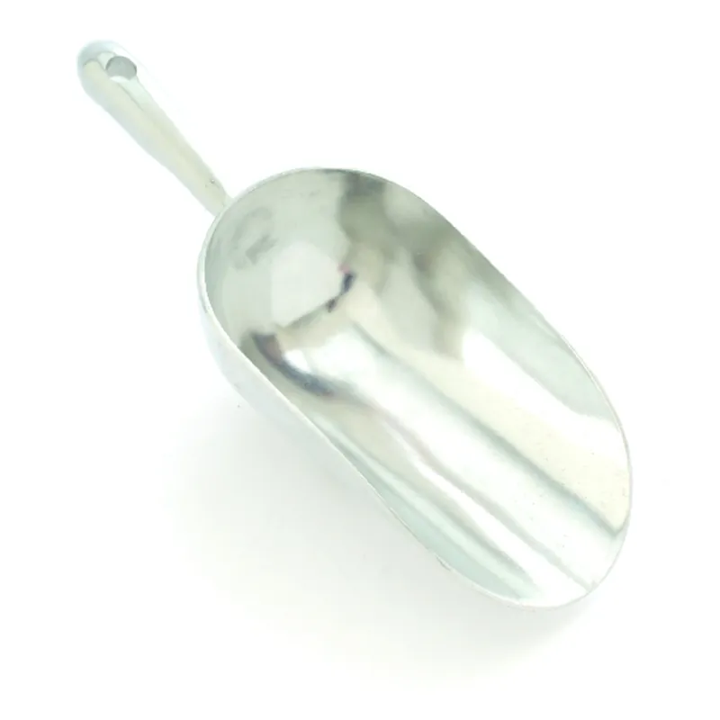 Silver Aluminum Scoop 12 Oz
