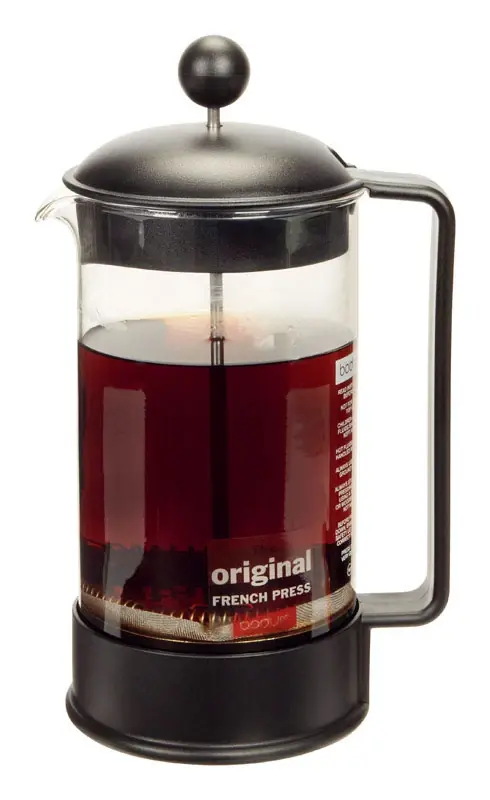 Brazil 34 Oz Black French Press Coffee Maker With Stainless Steel Filter
