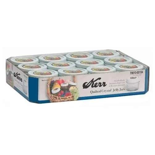Hearthmark 7061000104 4 Oz Decorative Jelly Jars