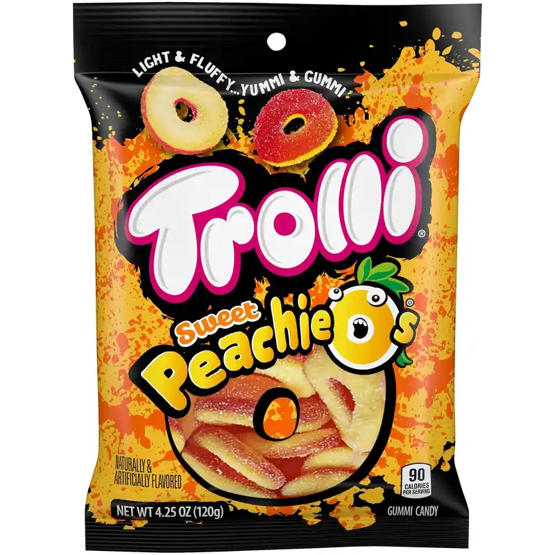 Peachie O‘s Gummy Candy 4.25 Oz