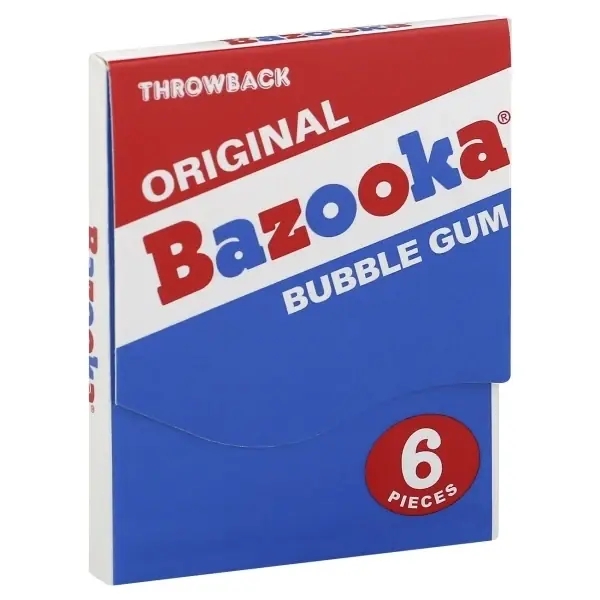 Bubble Gum Original Nostalgia Mini-wallet Pack - 6 Pieces