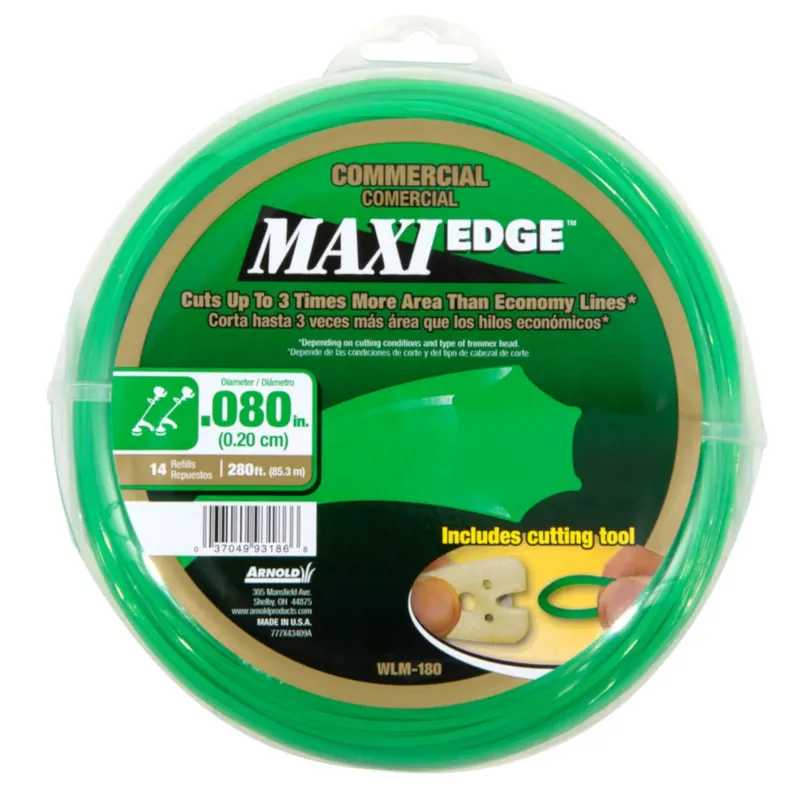 Maxi Edge Commercial Grade .080 In. Diameter X 280 Ft. Length Trimmer Line