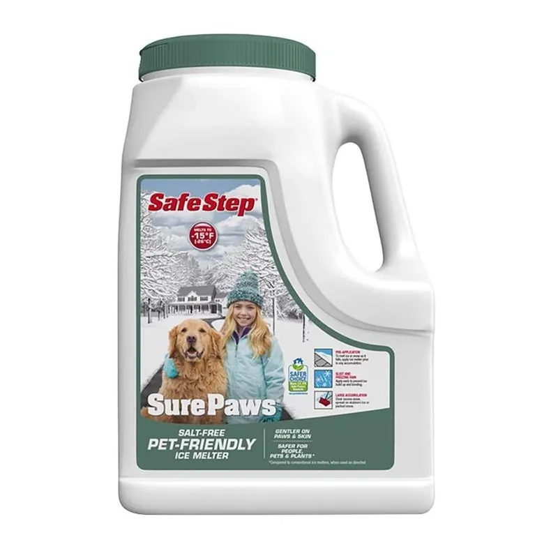 Sure Paws Magnesium Chloride Ice Melt Granules – 8 lb Pet‑safe De‑icer
