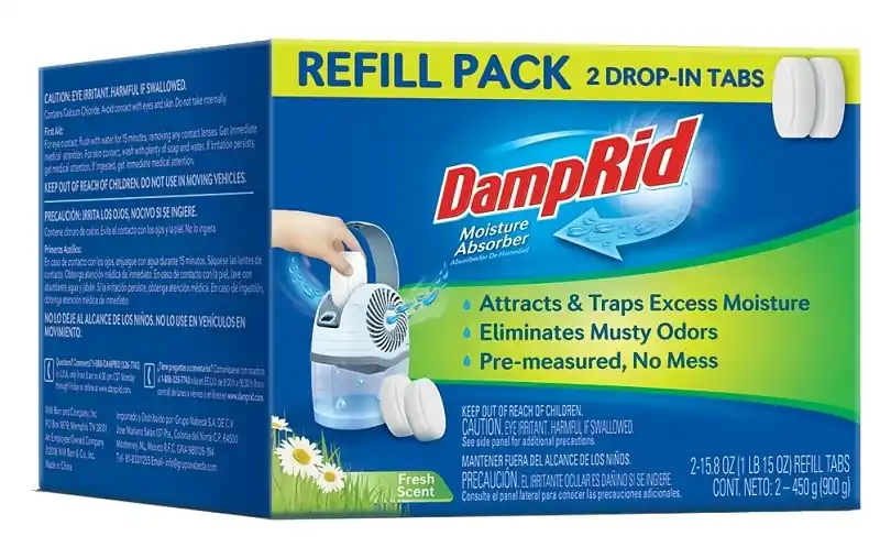 Moisture Absorber Refill Fresh Scent 15.87 Oz 2 Pk