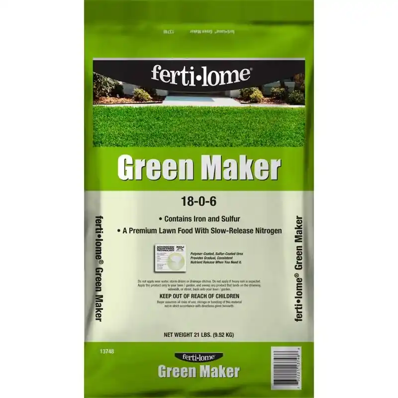 Green Maker 21 Lb 18-0-6 Lawn Fertilizer 5000 Sq Ft Coverage