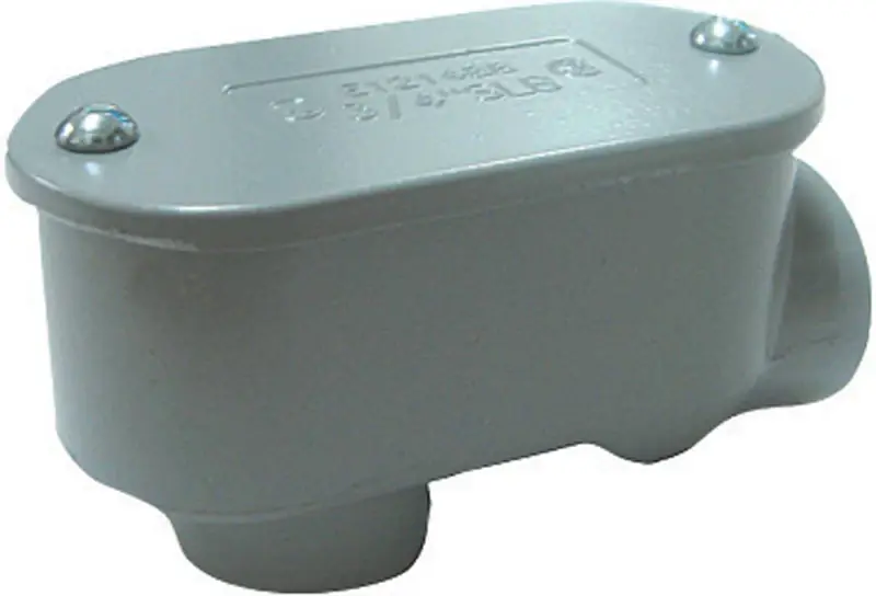 Proconnex 1/2 In. D Die-cast Aluminum Service Entrance Elbow For Rigid 1