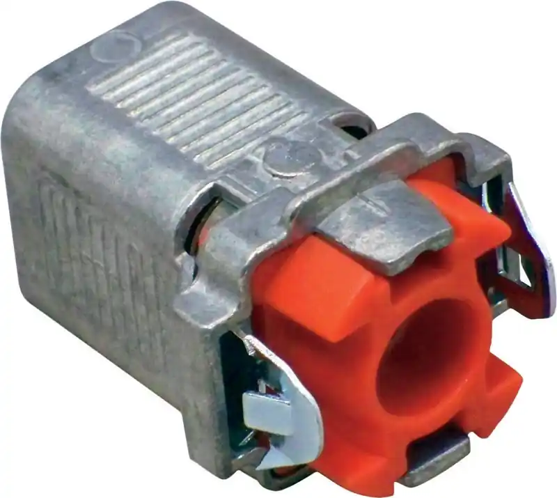 Proconnex 3/8 In. D Die-cast Zinc Flex Connector For Ac, Mc And Fmc/rwfmc