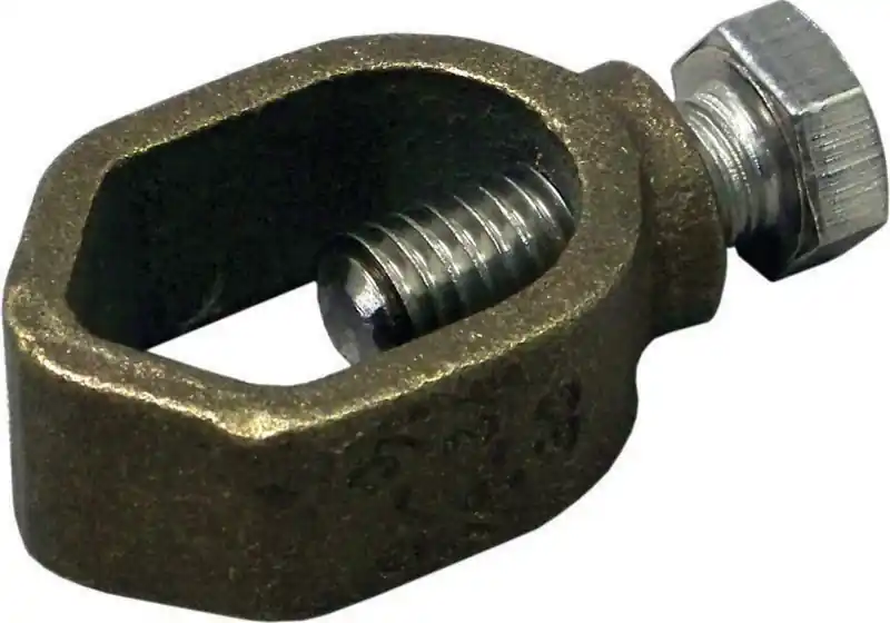 Proconnex 1/2 In. Copper Alloy Universal Ground Rod Clamp 1 Pk