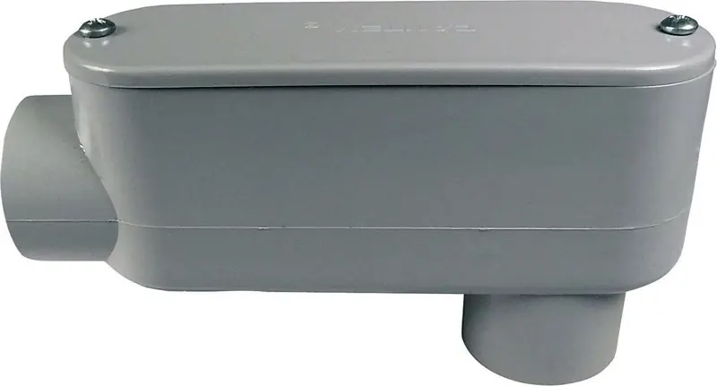 1-1/2 In. Diameter Pvc Conduit Body For Electrical Applications