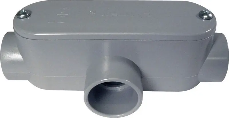 1 In. D Pvc Conduit Body For Pvc 1 Pk