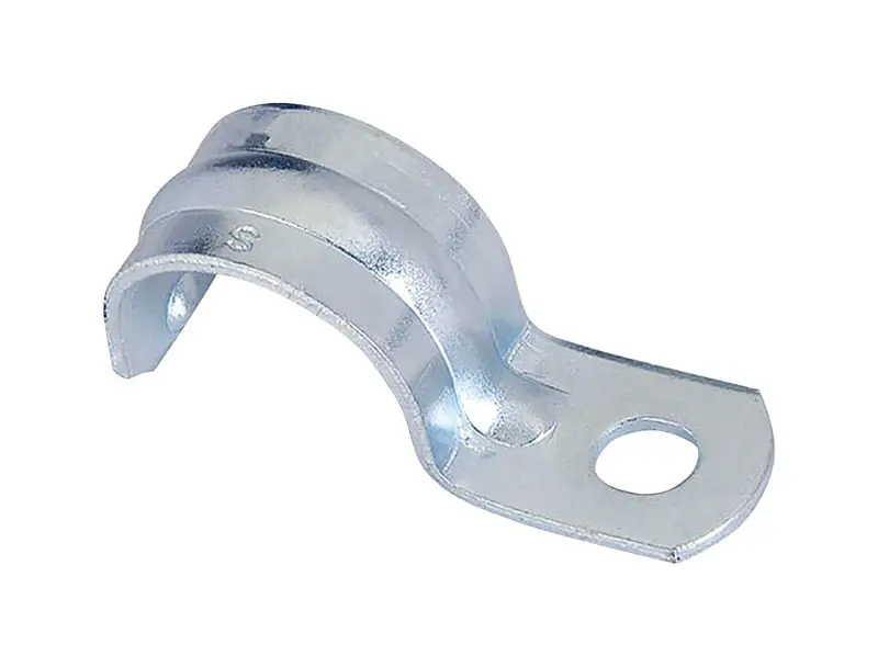 Proconnex 3/4 In. D Zinc-plated Steel 1 Hole Strap 50 Pk
