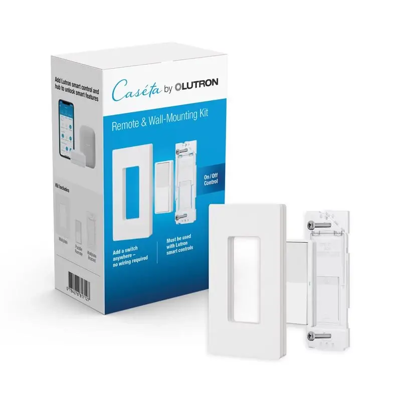 Pico Smart Smart-enabled Wireless Remote W/wall Mount Kit White 1 Pk