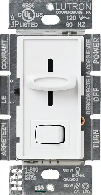 Skylark White 150 W 3-way Dimmer Switch 1 Pk
