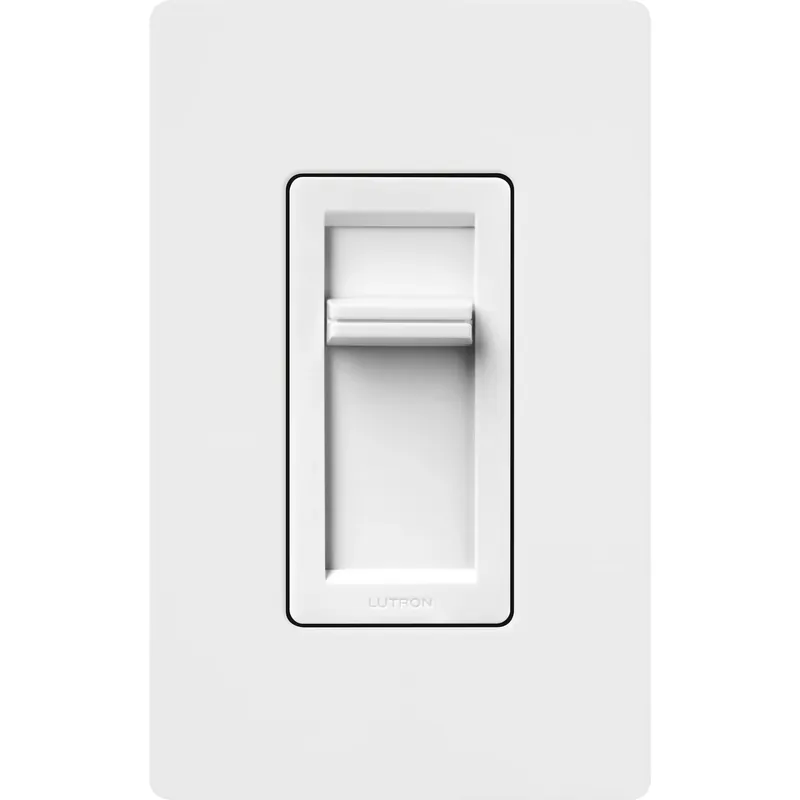 Lumea White 150 W Slide Dimmer Switch 1 Pk