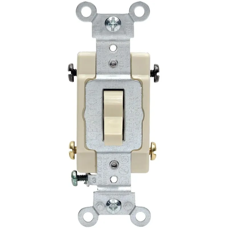 15/20 Amp 4-way Toggle Ac Quiet Switch Ivory