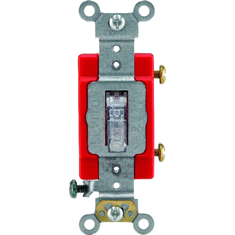 Industrial 20 Amps Toggle Switch Clear 1 Pk