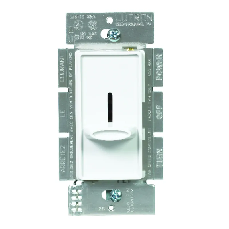 Skylark 1.5 Amps Slide Fan Control White 1 Pk