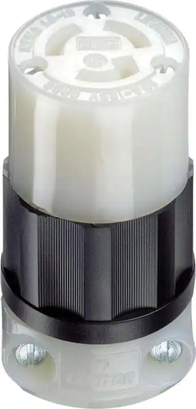 15a 125v 3-wire 2-pole Industrial Grade L5-15r Locking Cord Connector