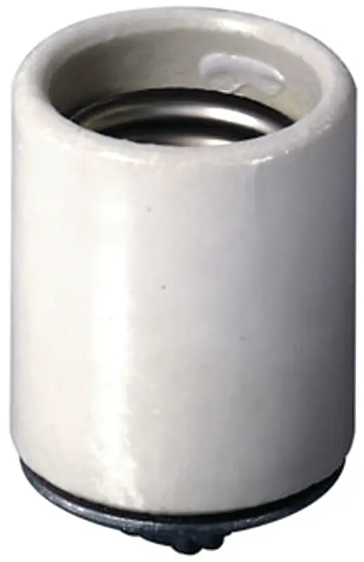 Porcelain Incandescent Medium Base Keyless Lampholder 1 Pk